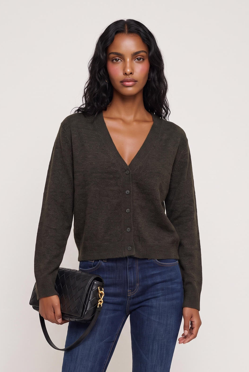 Dumbo V Neck Cardigan – Mixology